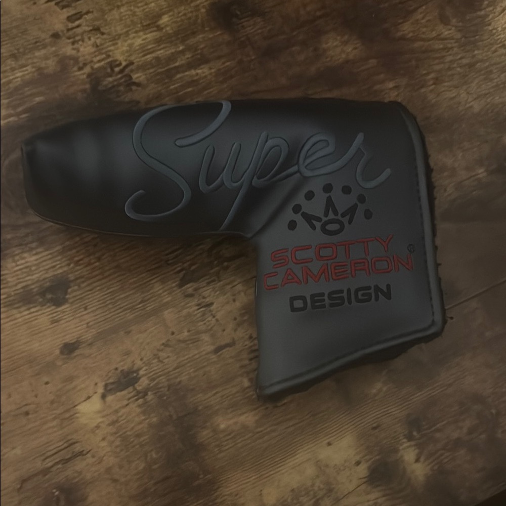 Scotty Cameron Black Putter Cover